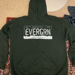 Omar Apollo Dark Green Hoodie